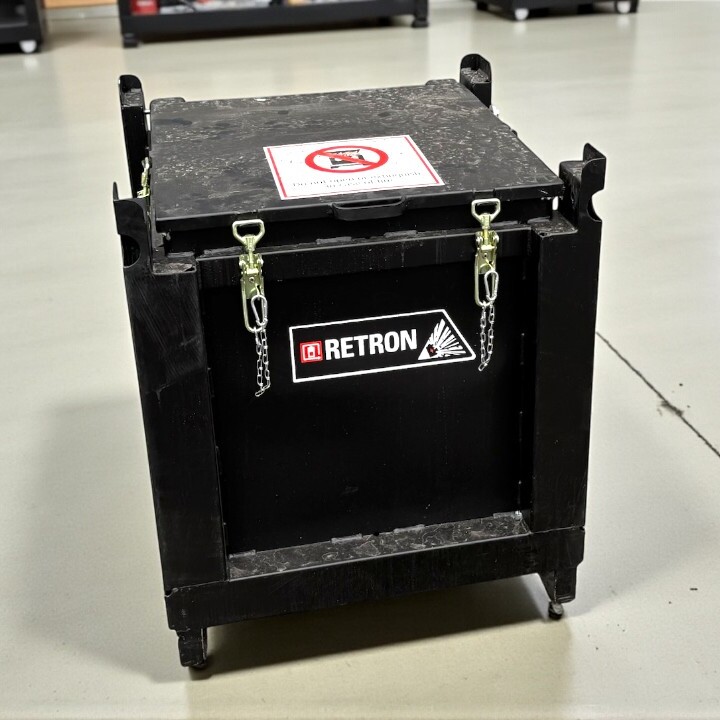 batteribox för transport av kritiska litiumbatterier